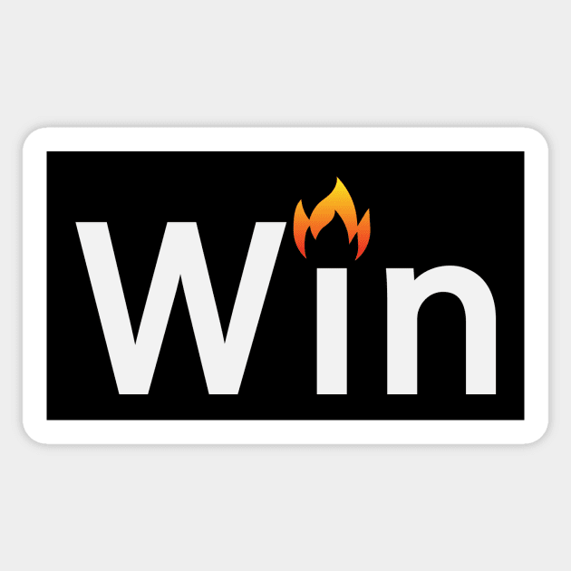 Win motivational text design Sticker by BL4CK&WH1TE 